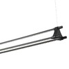 Миниатюра фото подвесной светодиодный светильник crystal lux clt 071c l1400 bl | 220svet.ru