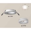 Миниатюра фото комплект встраиваемого светильника ambrella light techno spot xc7621044 swh/fr белый песок/белый матовый (c7621, n7165) | 220svet.ru