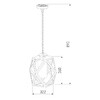 Миниатюра фото уличный подвесной светильник elektrostandard ambra 35133/h черный a056233 | 220svet.ru