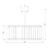 Миниатюра фото потолочная люстра bogates 361/5 | 220svet.ru