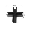 Миниатюра фото коннектор x-образный favourite logica 1013-cx-001 | 220svet.ru