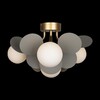 Миниатюра фото потолочная люстра loft it 10008/4c grey | 220svet.ru