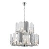 Миниатюра фото подвесная люстра ilamp dolce 15571-12 cr+mult | 220svet.ru