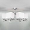 Миниатюра фото потолочная люстра eurosvet 60115/8 хром | 220svet.ru