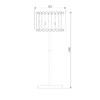 Миниатюра фото торшер bogates 01107/4 | 220svet.ru