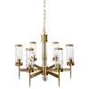 Миниатюра фото подвесная люстра divinare sham 4505/17 lm-6 | 220svet.ru