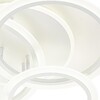 Миниатюра фото светодиодная люстра escada random 10231/3led white | 220svet.ru