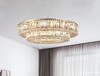 Миниатюра фото подвесной светильник newport valencia 8450+28/s gold м0070079 | 220svet.ru