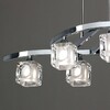 Миниатюра фото подвесная люстра mantra cuadrax 0955 | 220svet.ru