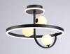 Миниатюра фото потолочная светодиодная люстра ambrella light comfort linetech fl66263 | 220svet.ru