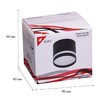 Миниатюра фото потолочный светильник reluce 53001-9.5-001ld gx53 bk | 220svet.ru
