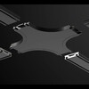 Миниатюра фото соединитель x-образный с токопроводом novotech shino smal 135212 | 220svet.ru