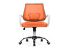 Миниатюра фото компьютерное кресло woodville ergoplus orange / white 15373 | 220svet.ru