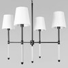 Миниатюра фото подвесная люстра loft it cosy 10308 black | 220svet.ru
