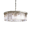 Миниатюра фото люстра odeon 10b chrome/clear delight collection | 220svet.ru