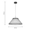 Миниатюра фото подвесной светодиодный светильник favourite fibra 4633-6p | 220svet.ru