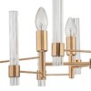 Миниатюра фото подвесная люстра indigo favara 11040/5p brass v000460 | 220svet.ru
