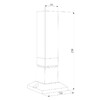 Миниатюра фото уличный светодиодный светильник elektrostandard 1536 techno led чёрный a052858 | 220svet.ru