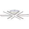 Миниатюра фото потолочная светодиодная люстра reluce 09824-3.3-06 wh | 220svet.ru