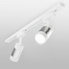 Миниатюра фото трековый однофазный светильник elektrostandard gu10 mrl 1007 белый/серебро a047375 | 220svet.ru