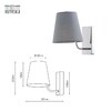 Миниатюра фото бра rivoli evie 2087-401 б0055638 | 220svet.ru