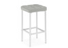 Миниатюра фото барный стул woodville лофт мадера 20 / белый матовый 654622 | 220svet.ru