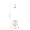 Миниатюра фото подвесной светодиодный светильник favourite boble 4552-2p | 220svet.ru