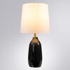 Миниатюра фото настольная лампа arte lamp rukbat a5046lt-1bk | 220svet.ru