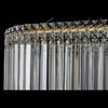 Миниатюра фото подвесная светодиодная люстра arti lampadari ovindoli l 1.5.100x35.101 g | 220svet.ru