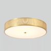 Миниатюра фото потолочный светильник с пультом ду crystal lux button pl40w led | 220svet.ru