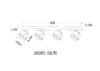 Миниатюра фото спот arte lamp amaks a8028pl-4wh | 220svet.ru