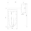 Миниатюра фото уличный настенный светодиодный светильник elektrostandard ritz 35183/d a068269 | 220svet.ru