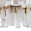 Миниатюра фото подвесная люстра indigo brina 12027/18p brass v000366 | 220svet.ru