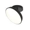 Миниатюра фото потолочный светодиодный светильник escada 20023sma/01led bk | 220svet.ru