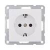 Миниатюра фото розетка lk studio с з/к, со шторками (белый) lk80 843204-1 | 220svet.ru