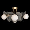 Миниатюра фото потолочная люстра loft it 10008/6c grey | 220svet.ru