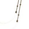 Миниатюра фото подвесной светодиодный светильник indigo corda 14010/2p brass v000063l | 220svet.ru