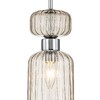 Миниатюра фото подвесной светильник escada gloss 1141/1s chrome/beige | 220svet.ru
