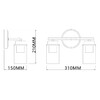 Миниатюра фото бра escada dinasty 2118/2a | 220svet.ru
