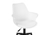 Миниатюра фото компьютерное кресло woodville tulin white / black 15706 | 220svet.ru