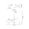 Миниатюра фото потолочная люстра myfar solve mr1330-4p | 220svet.ru