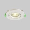Миниатюра фото встраиваемый светильник crystal lux clt 001c1 wh v2 | 220svet.ru