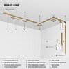 Миниатюра фото коннектор прямой elektrostandard brass line 85008/00 a069644 | 220svet.ru