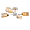 Миниатюра фото потолочная люстра escada vertigo 1131/4p white/gold | 220svet.ru