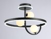 Миниатюра фото потолочная светодиодная люстра ambrella light comfort linetech fl66263 | 220svet.ru