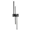 Миниатюра фото бра светодиодная escada rail 10219/2led black | 220svet.ru