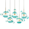 Миниатюра фото подвесной светодиодный светильник loft it bolle 2027-s5 blue | 220svet.ru