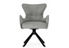 Миниатюра фото стул на металлокаркасе woodville atlanta gray / black 15832 | 220svet.ru
