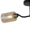 Миниатюра фото потолочная люстра illumico il8148-2cou-79 bk br | 220svet.ru