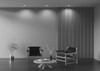 Миниатюра фото встраиваемый светильник maytoni gyps modern dl001-ww-01-w | 220svet.ru